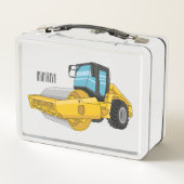 Voorbeeld van de cartoon van wegwalsen (Achterkant)