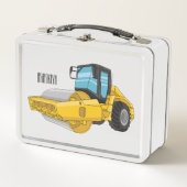 Voorbeeld van de cartoon van wegwalsen (Voorkant)