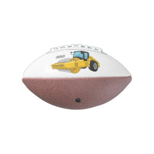 Voorbeeld van de cartoon van wegwalsen american football