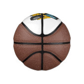 Voorbeeld van de cartoon van wegwalsen basketbal (Rechts)