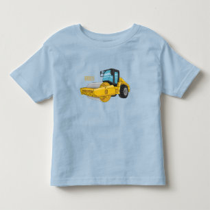 Voorbeeld van de cartoon van wegwalsen kinder shirts