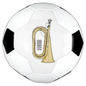 Voorbeeld van de cartoon voetbal (Gedraaid)