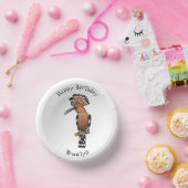 Voorbeeld van de Euraziatische cartoon van hoopvog Papieren Kommen (Feest)