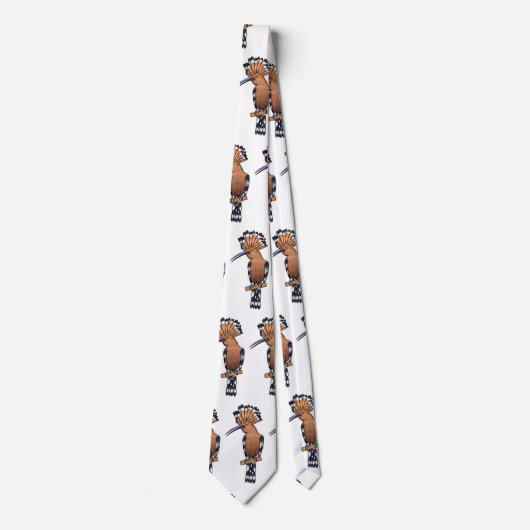 Voorbeeld van de Euraziatische cartoon van hoopvog Stropdas (Voorkant)