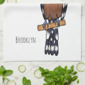 Voorbeeld van de Euraziatische cartoon van hoopvog Theedoek (Gevouwen)