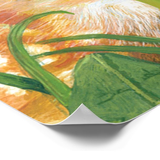 Voorbeeld van de Fawn and Squirrel Poster (Hoek)