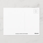 Voorbeeld van de waterverf van peren briefkaart (Achterkant)