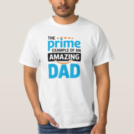 Voorbeeld van een geweldige vader t-shirt