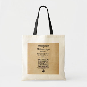Voorbeeld van een midzomernacht Dream Quarto Tote Bag