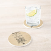 Voorbeeld van een midzomernacht Dream Quarto Zandsteen Onderzetter (Zijkant)