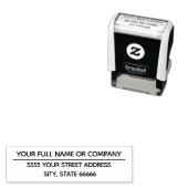 Voorbeeld van gepersonaliseerde stempel voor uw vo (In situ)