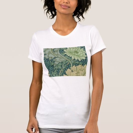 Voorbeeld van het patroon van het behangsel met Ch T-shirt (Voorkant)