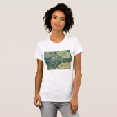 Voorbeeld van het patroon van het behangsel met Ch T-shirt (Voorkant volledig)