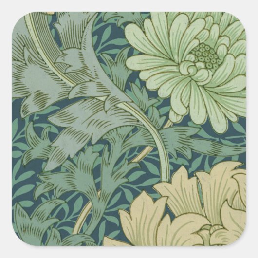 Voorbeeld van het patroon van het behangsel met Ch Vierkante Sticker (Voorkant)