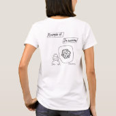 Voorbeeld van I'm Geweldige (d20) T-shirt (Achterkant)