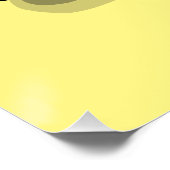 Voorbeeld van paddenstoelcartoon perfect poster (Hoek)