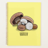 Voorbeeld van paddenstoelcartoon planner (Voorkant)
