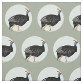 Voorbeeld van parelhoenders stof (Swatch)