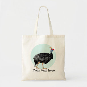 Voorbeeld van parelhoenders tote bag