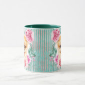 Voorbeeld van pommeren-hondengezicht afbeelding sc mok (Midden)