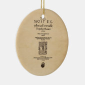 Voorbeeld van Romeo en Juliet Quarto (1599) Keramisch Ornament (Rechts)