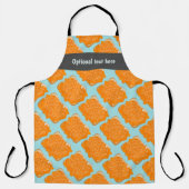 Voorbeeld van toast en gebakken bonen met optionel schort (Voorkant)