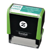Voorbeeld van uw Logo- of fotoadresstempel Zelfinktende Stempel (Product)