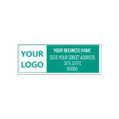 Voorbeeld van uw Logo- of fotoadresstempel Zelfinktende Stempel (Design)