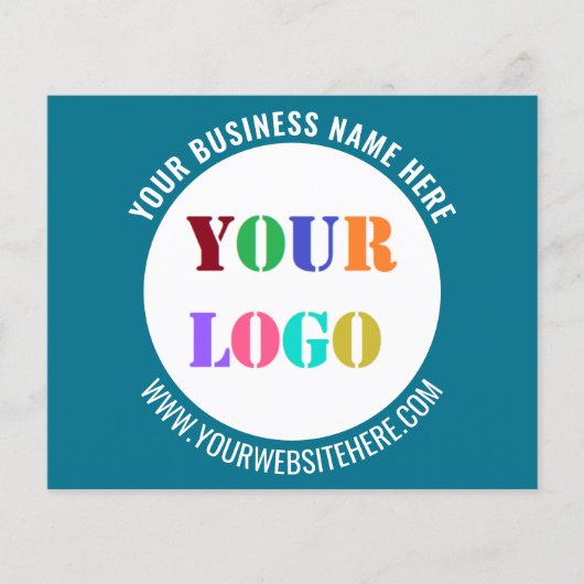 Voorbeeld van uw Logo-reclamebrochure Flyer (Voorkant)
