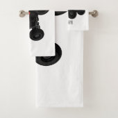 Voorbeeld van vierwielaandrijving met cartoon bad handdoek (Insitu)