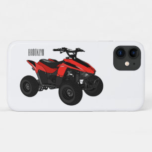 Voorbeeld van vierwielaandrijving met cartoon Case-Mate iPhone case