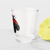 Voorbeeld van vierwielaandrijving met cartoon shot glas (Rechts)