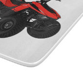 Voorbeeld van vierwielaandrijving met cartoon snijplank (Hoek)