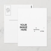 Voorbeeld volgen op Twitter Afbeelding en tekst to Briefkaart (Voorkant / Achterkant)