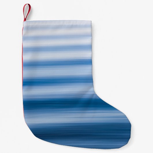 Voorbeeld waterrimpel kleine kerstsok (Voorkant)