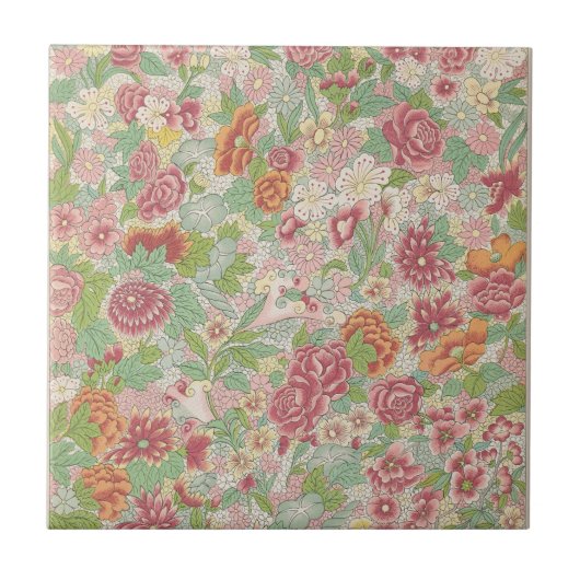 Voorbeelden van Chinees Ornament, Pl.77 van Owen J Tegeltje (Voorkant)