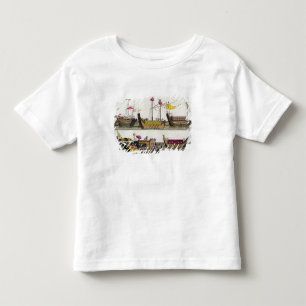 Voorbeelden van Chinese schepen, geïllustreerd ui Kinder Shirts