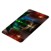 Voorbeelden van Oz Fractal Art Flexible Magnet Magneet (Linkerzijde)