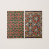 Voorbeelden van plafonddecoraties uit de Arabische Legpuzzel (Horizontaal)