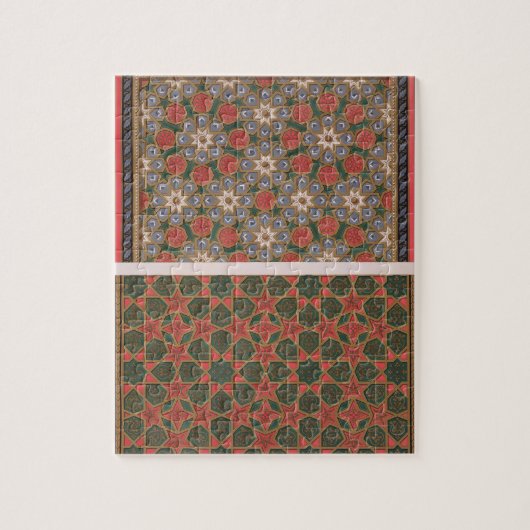 Voorbeelden van plafonddecoraties uit de Arabische Legpuzzel (Verticaal)