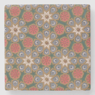 Voorbeelden van plafonddecoraties uit de Arabische Stenen Onderzetter