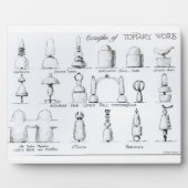 Voorbeelden van Topiary Work, 1902 (engraving) (b/ Fotoplaat (Voorkant)