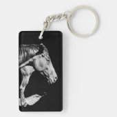 voorbeen van het paard sleutelhanger (achterkant)