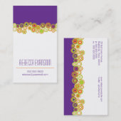 Voorbehoud Persoonlijk Visitekaartje (Voorkant / Achterkant)