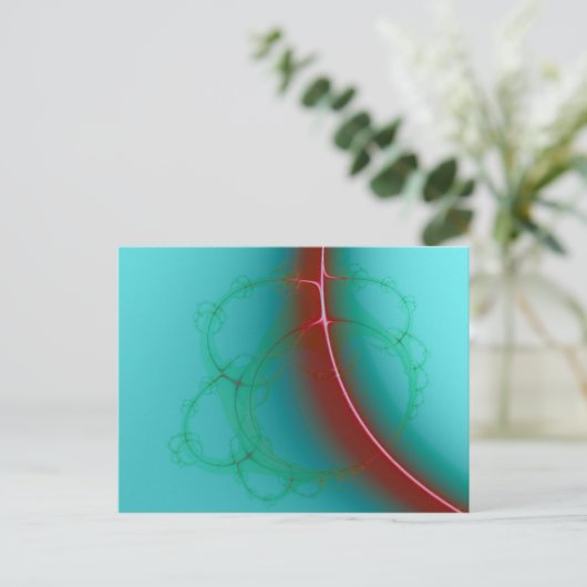 Voorbehouden Briefkaart (Staand voorkant)