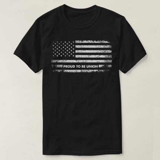 Voorbereid om de Amerikaanse vlag van de vakbondsa T-shirt (Design voorkant)