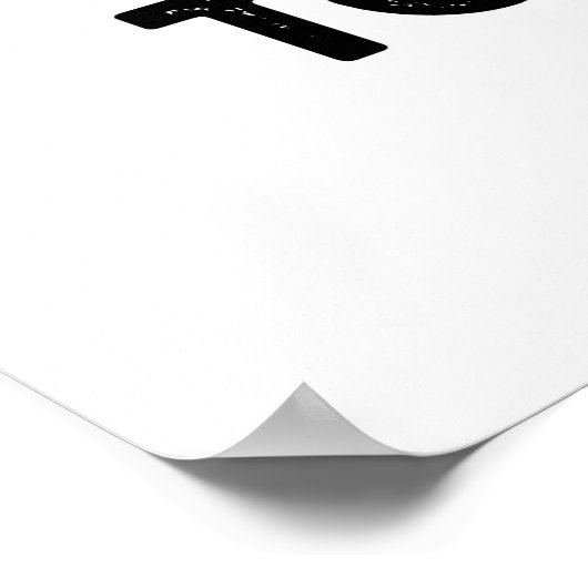 Voorbereid om grappige voedselbonnen te vieren poster (Hoek)