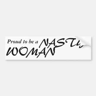 Voorbereid tot een NASTY VROUWENS-bumpersticker Bumpersticker
