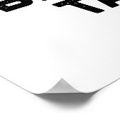 Voorbereid voor het opstijgen van de funny Toast B Poster (Hoek)