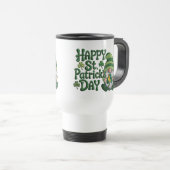 Voorbereide St. Patrick's Liefde | Schattig Groen Reisbeker (Voorkant rechts)